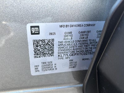 2026 Chevrolet Trax 1RS