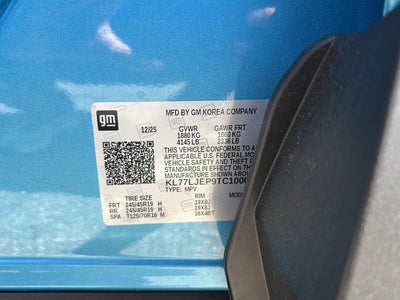 2026 Chevrolet Trax 2RS