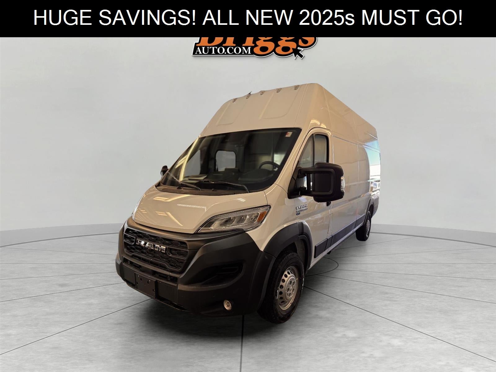 2025 RAM Promaster Cargo Van Ev 3500 Step Van Super High Roof 159" WB EXT