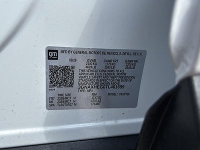 2026 Chevrolet Equinox FWD LT