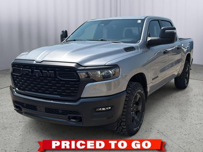 2025 RAM Ram 1500 RAM 1500 WARLOCK CREW CAB 4X4 5'7' BOX