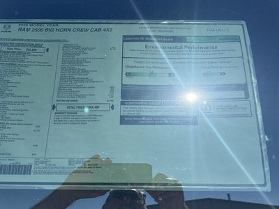 2026 RAM Ram 2500 RAM 2500 BIG HORN CREW CAB 4X2 6'4' BOX