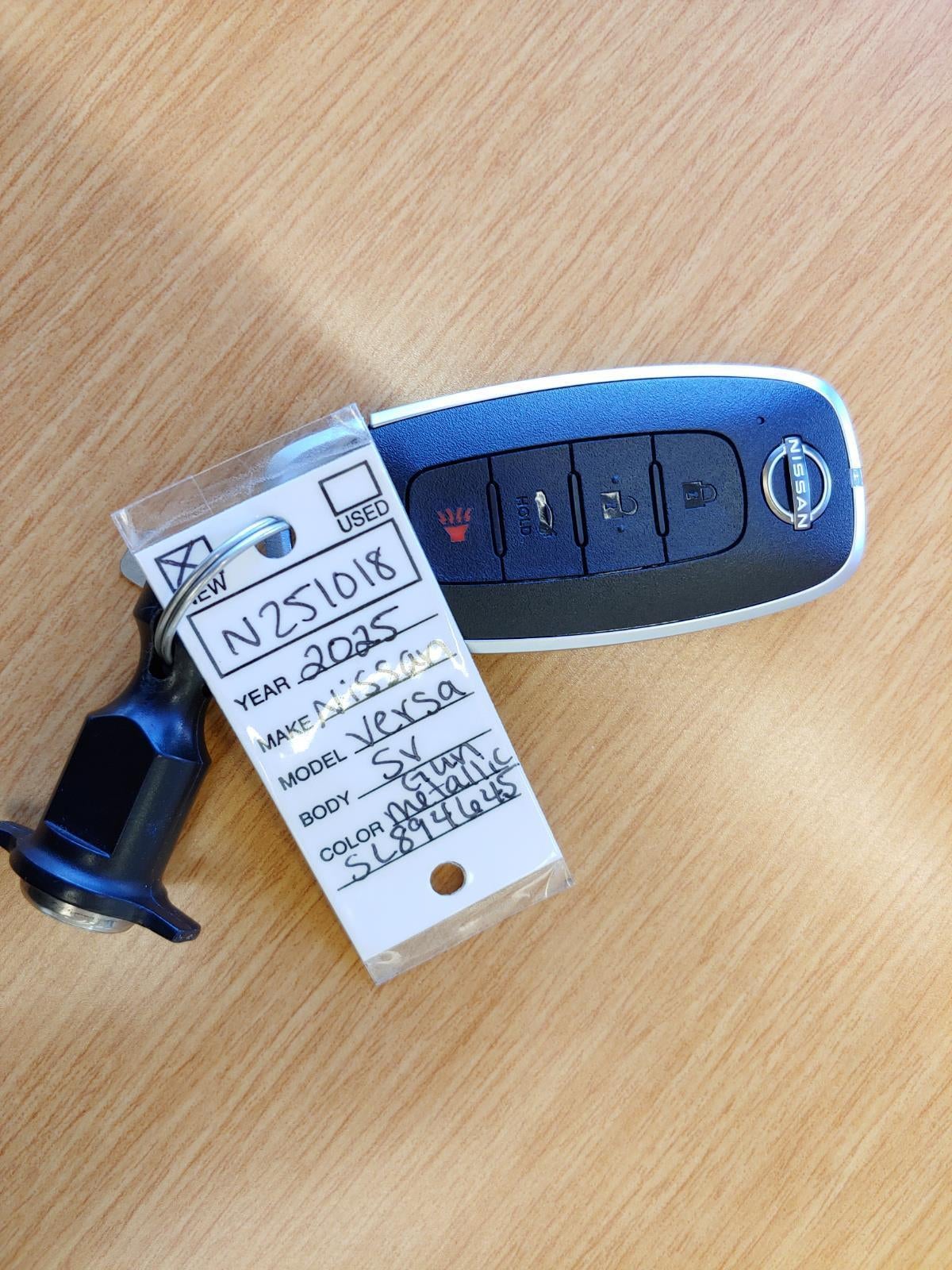 2025 Nissan Versa SV