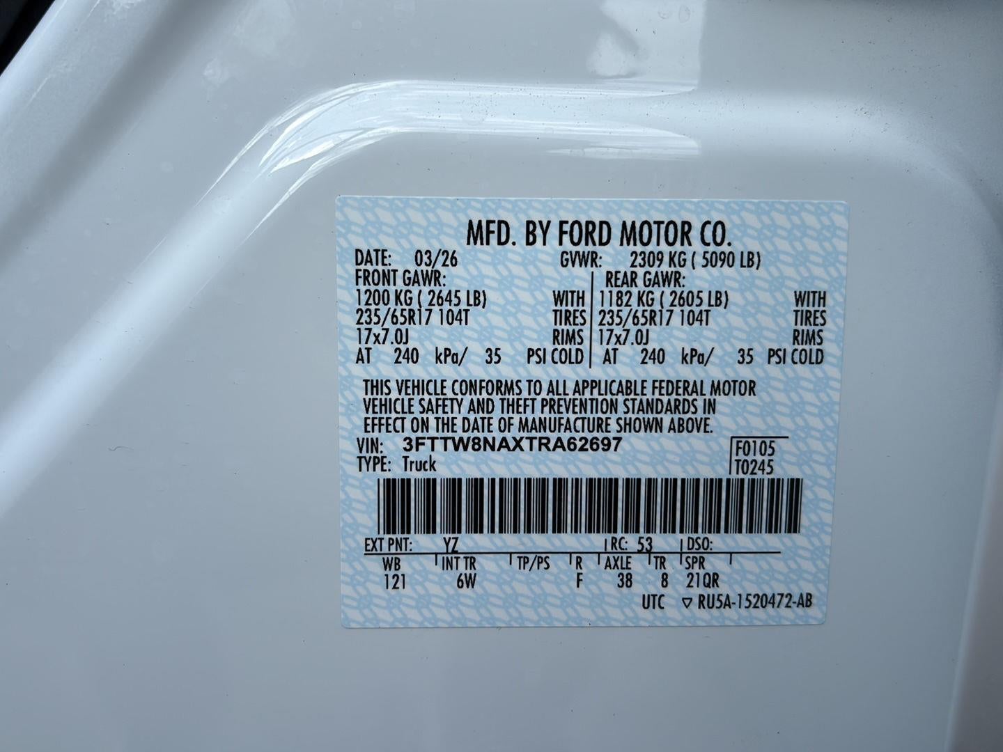 2026 Ford Maverick Tremor