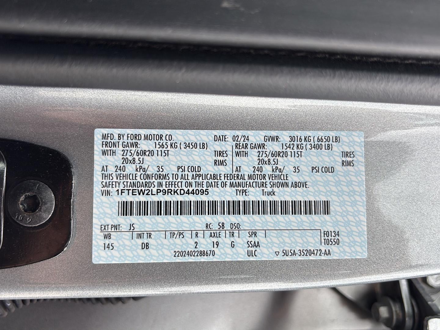 2024 Ford F-150 STX