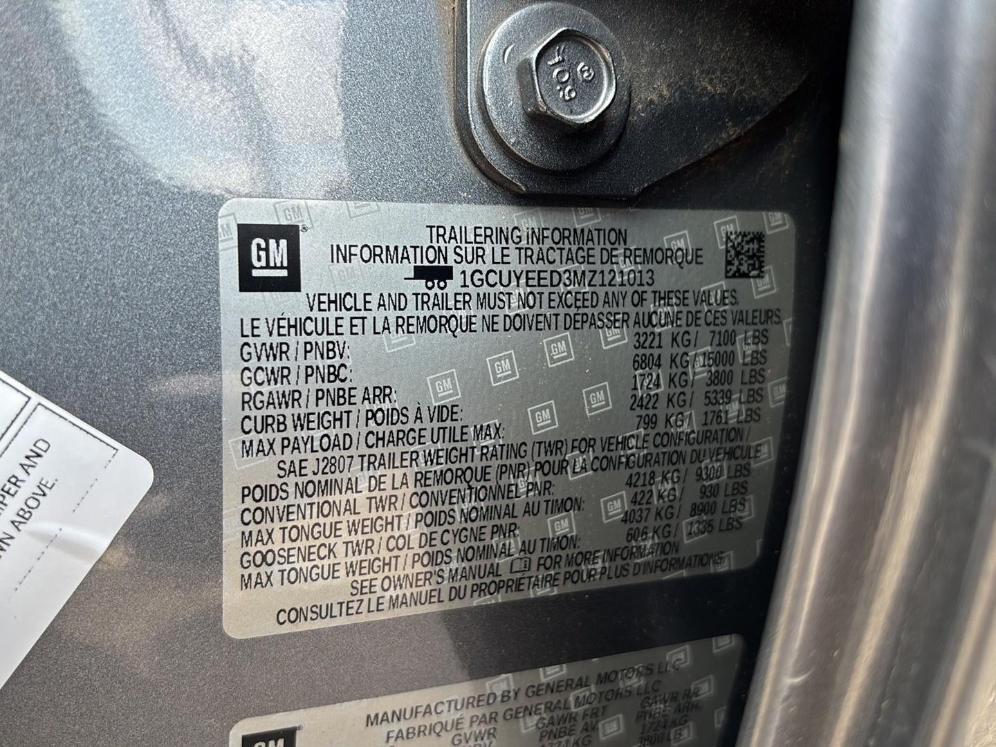 2021 Chevrolet Silverado 1500 RST