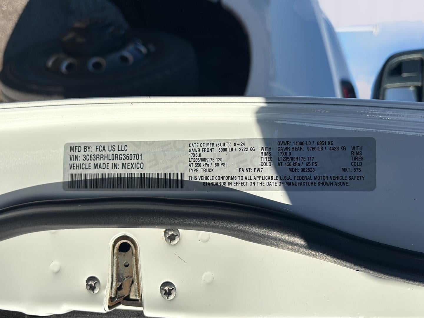 2024 RAM 3500 Big Horn