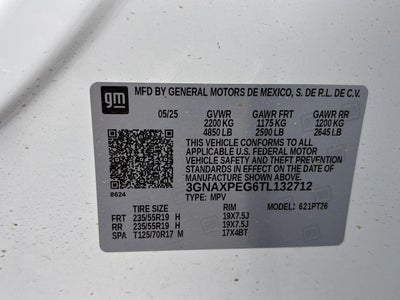 2026 Chevrolet Equinox AWD LT