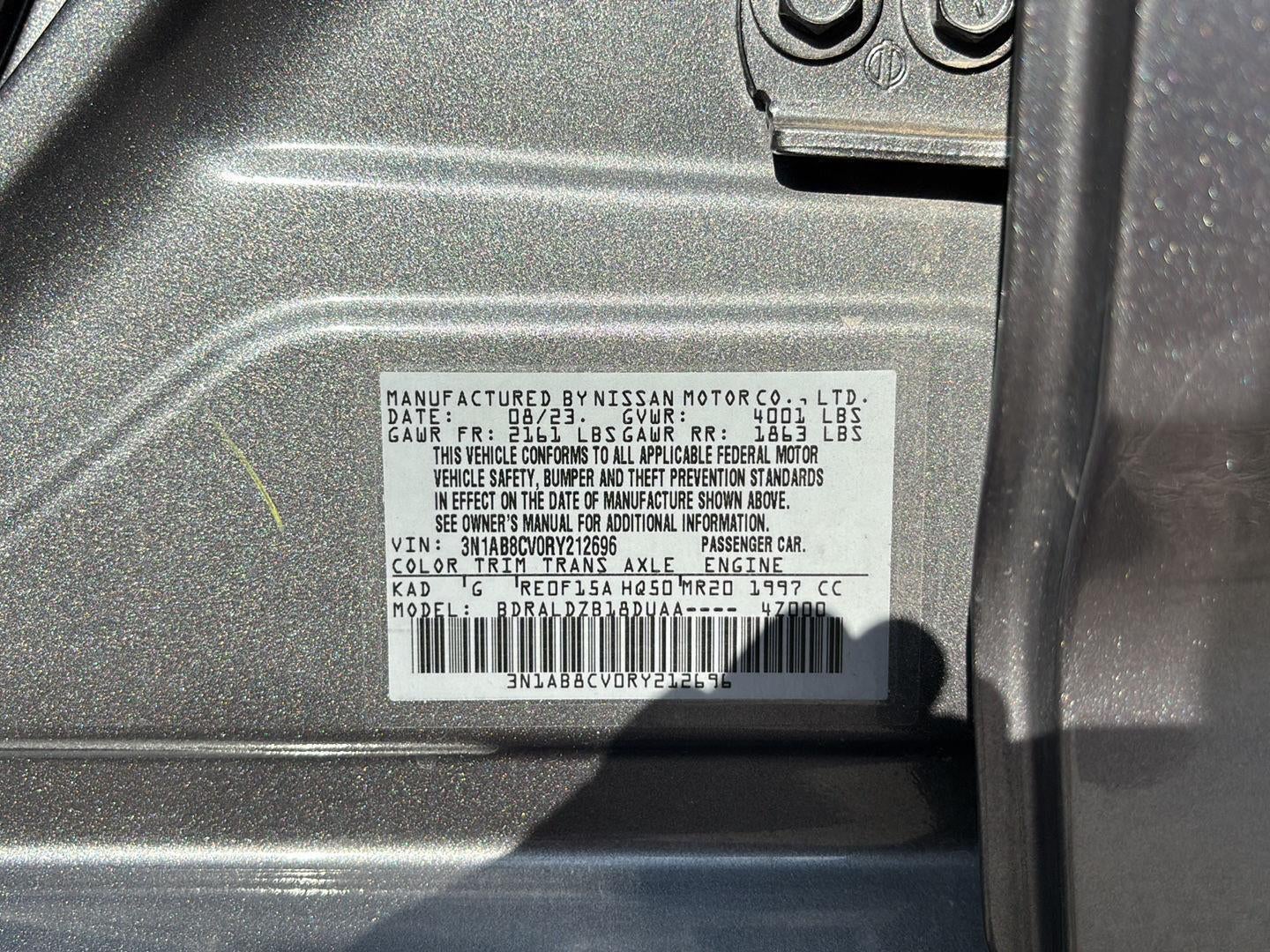 2024 Nissan Sentra SV