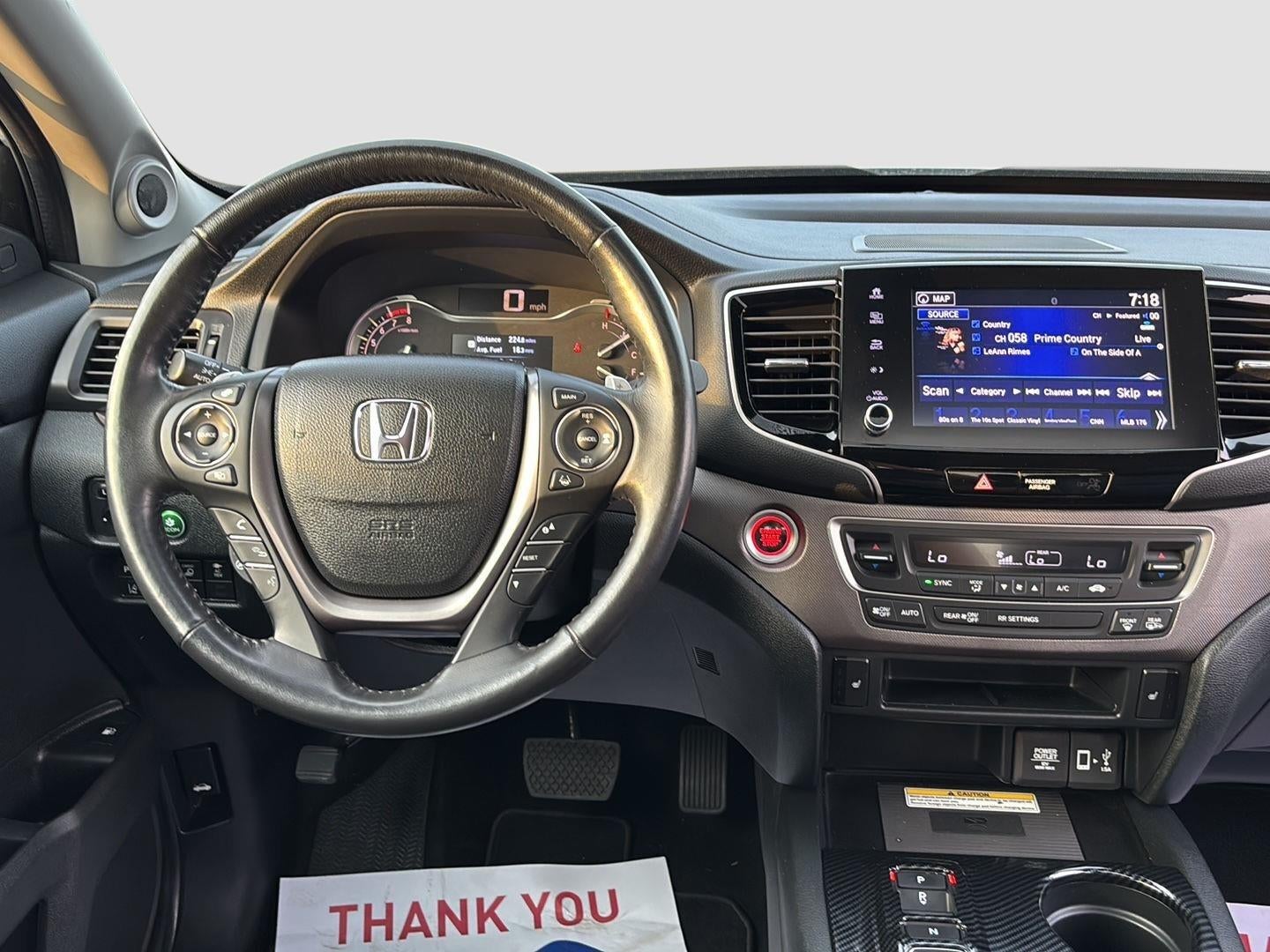 2022 Honda Ridgeline RTL-E