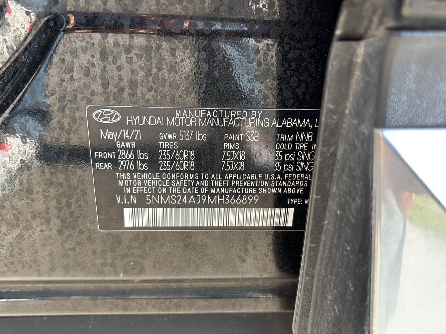 2021 Hyundai Santa Fe SEL