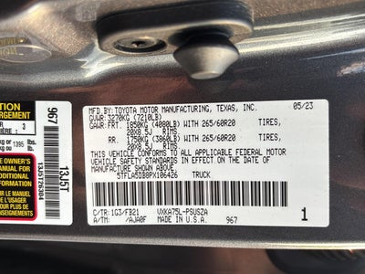 2023 Toyota Tundra SR5