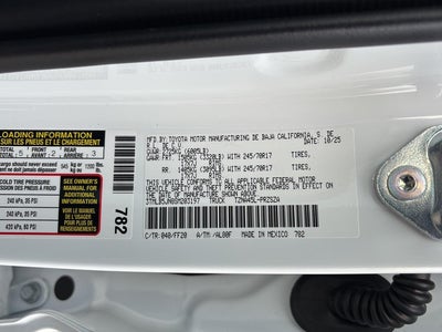 2025 Toyota Tacoma SR5