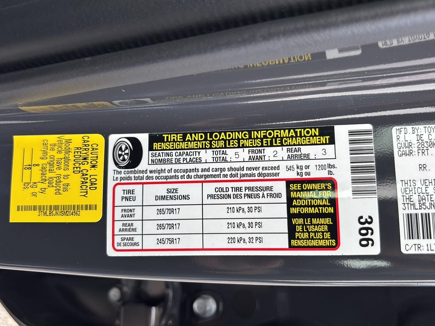 2025 Toyota Tacoma TRD Off-Road