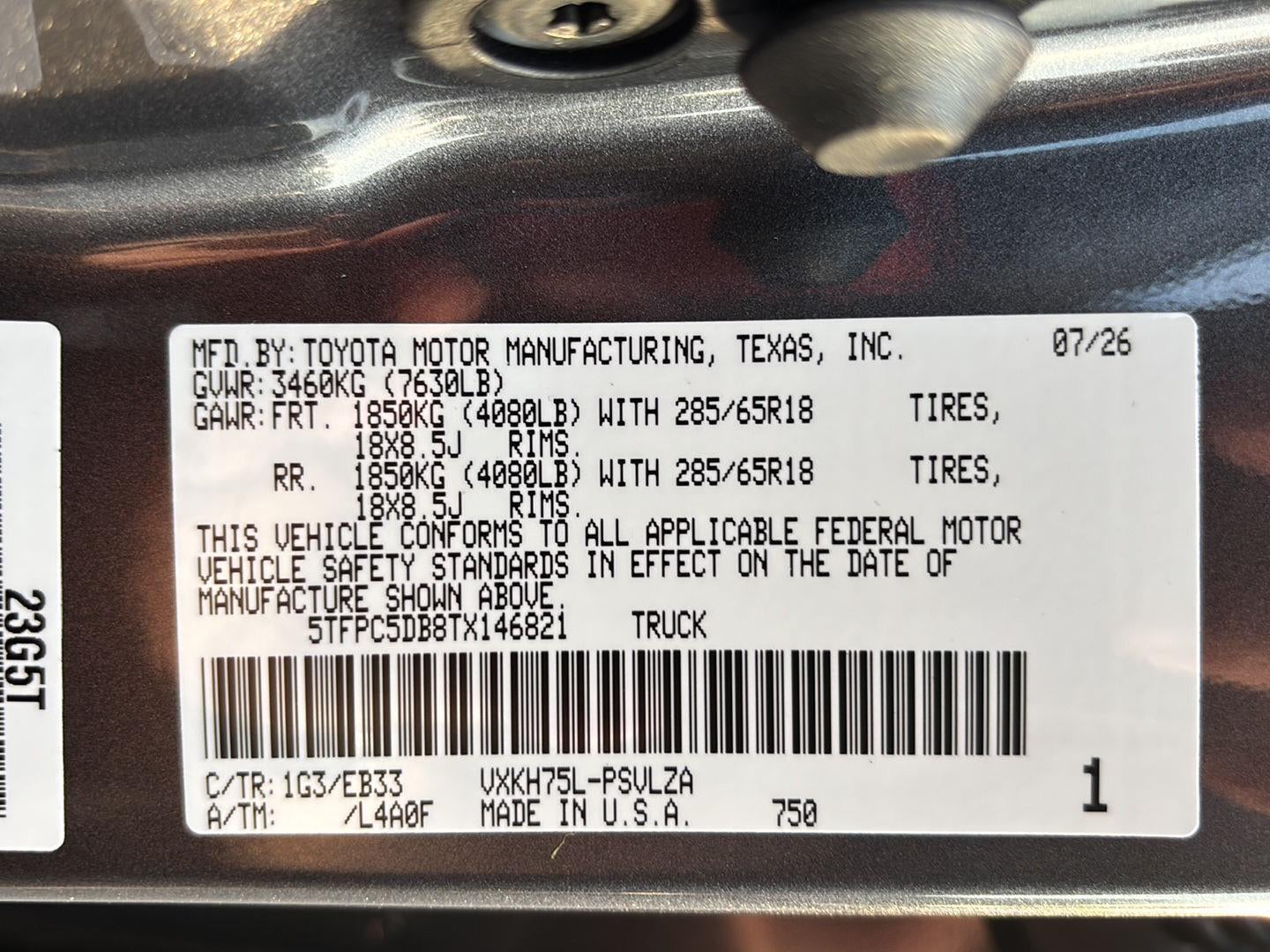 2026 Toyota Tundra i-FORCE MAX Tundra TRD Pro