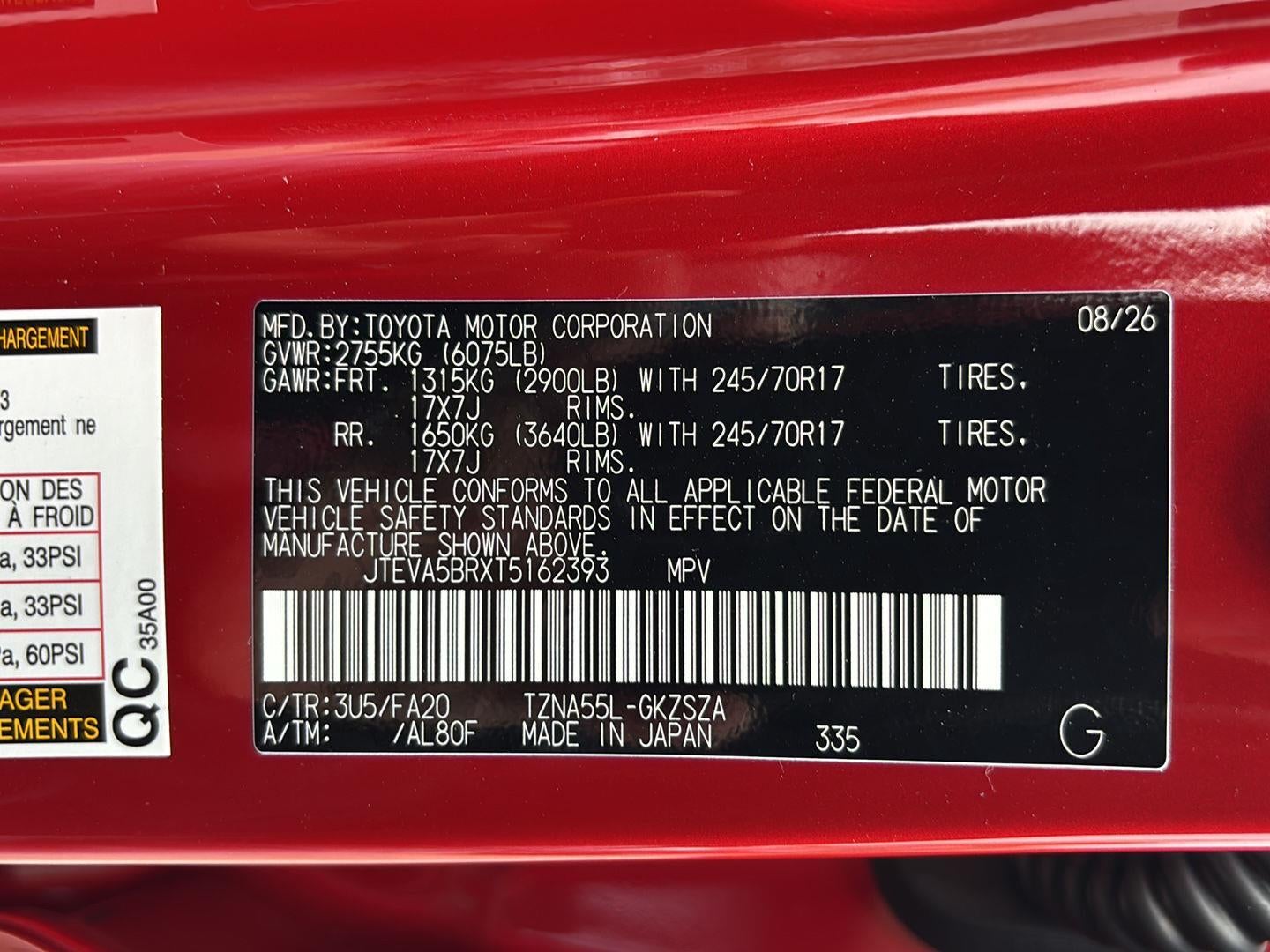 2026 Toyota 4Runner SR5