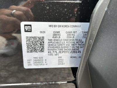 2026 Chevrolet Trax 2RS