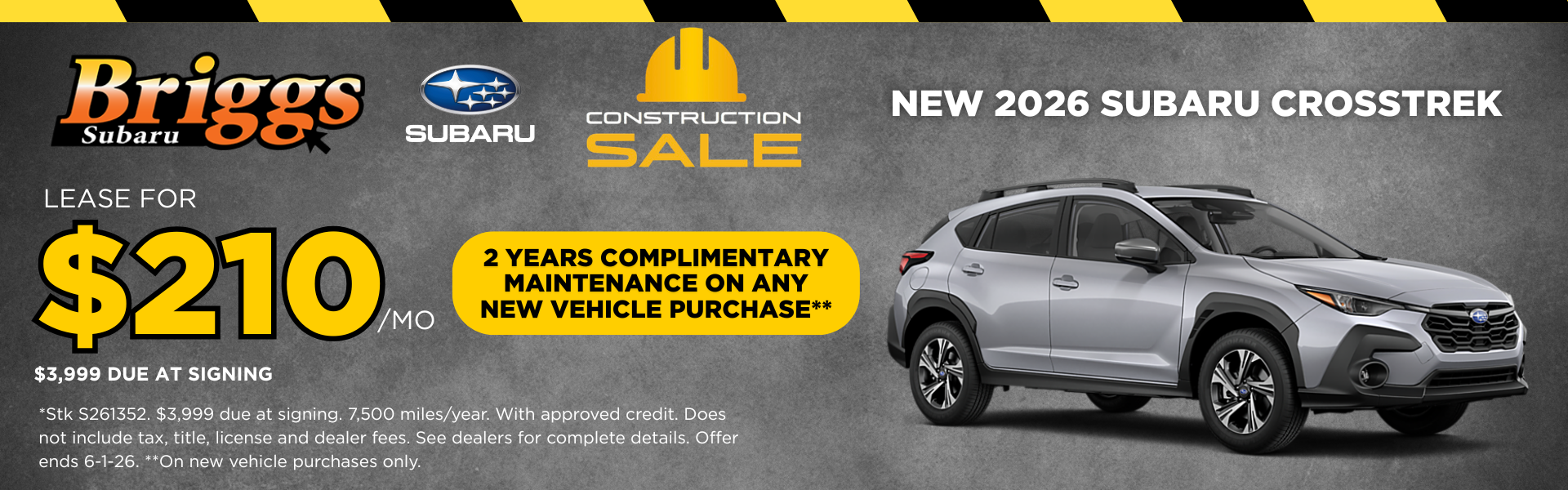 NEW 2026 SUBARU CROSSTREK
