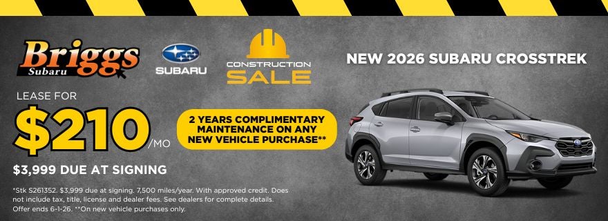 NEW 2026 SUBARU CROSSTREK