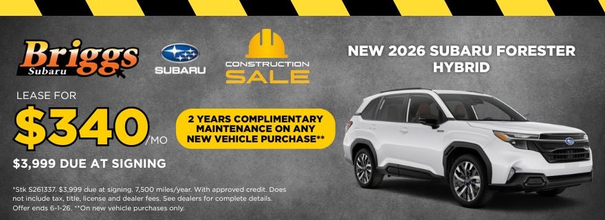 NEW 2026 SUBARU FORESTER HYBRID