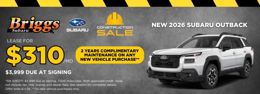 NEW 2026 SUBARU OUTBACK