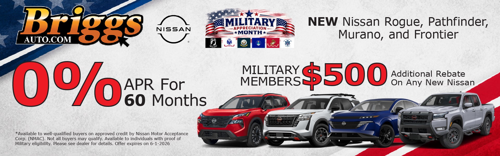 New Nissan Rogue, Pathfinder, Murano and Frontier
