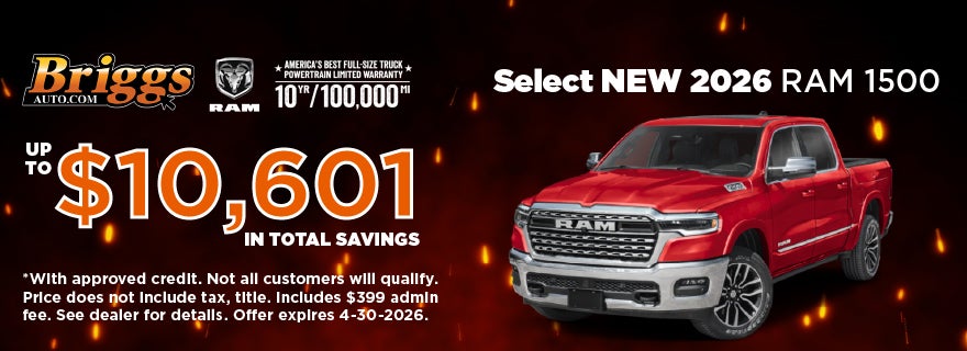 2026 RAM 1500