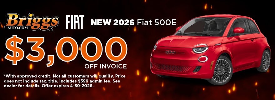 2026 Fiat 500E
