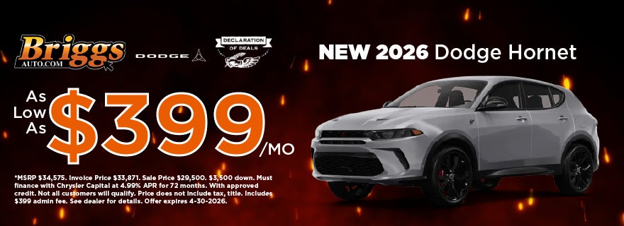 2026 Dodge Hornet
