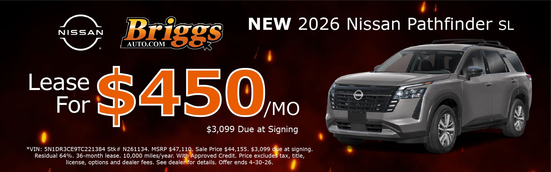 2026 Nissan Pathfinder SL