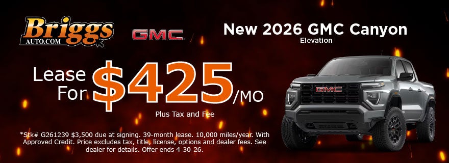 2026 GMC Canyon Elevation