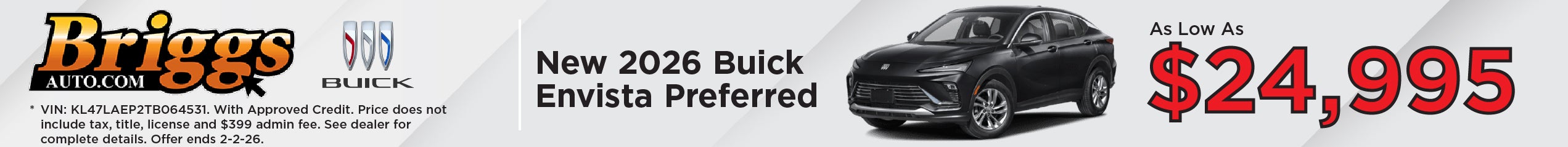 2026 Buick Envista Preferred