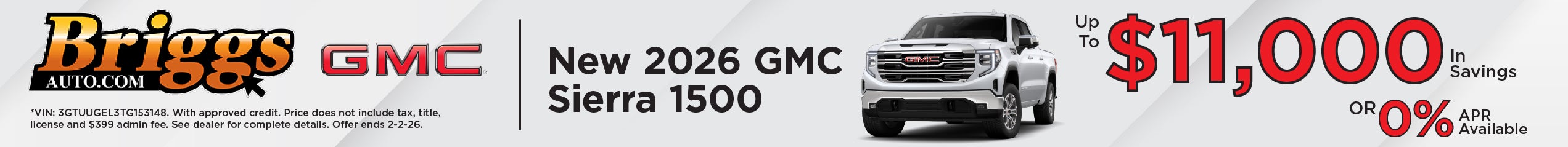 2026 GMC Sierra 1500