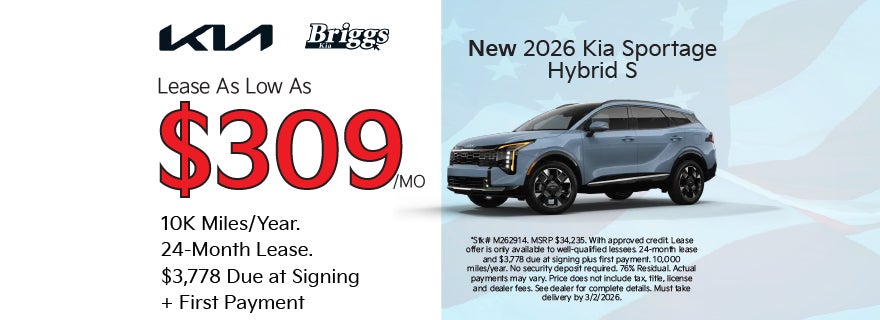 2026 Kia Sportage Hybrid S