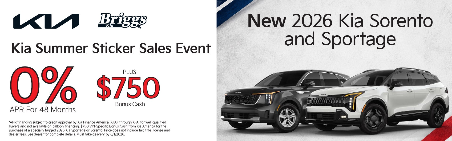 Kia Sorento & Sportage