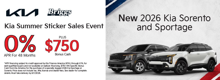 Kia Sorento & Sportage