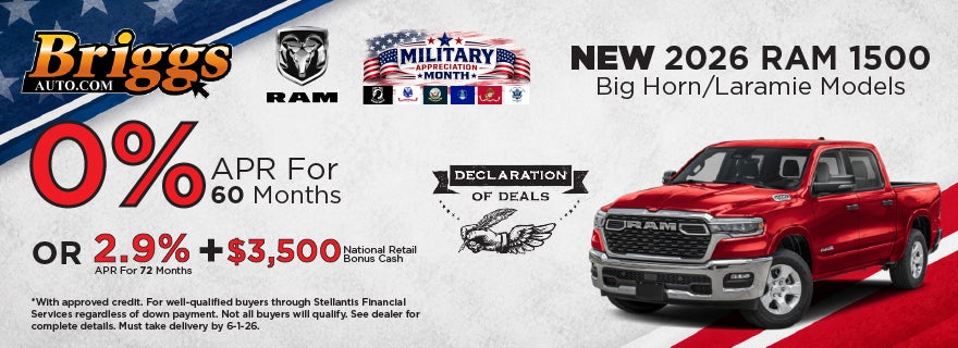 New 2026 Ram 1500