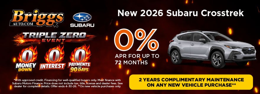 New 2026 Subaru Crosstrek