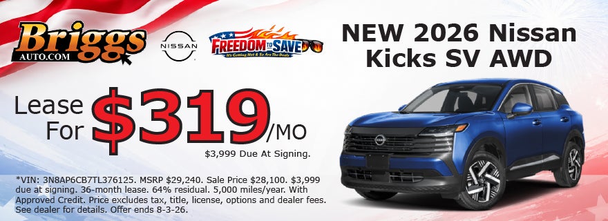 Kicks Lease