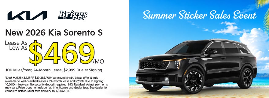 Sorento Lease