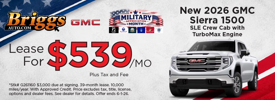 2026 GMC Sierra 1500 SLE
