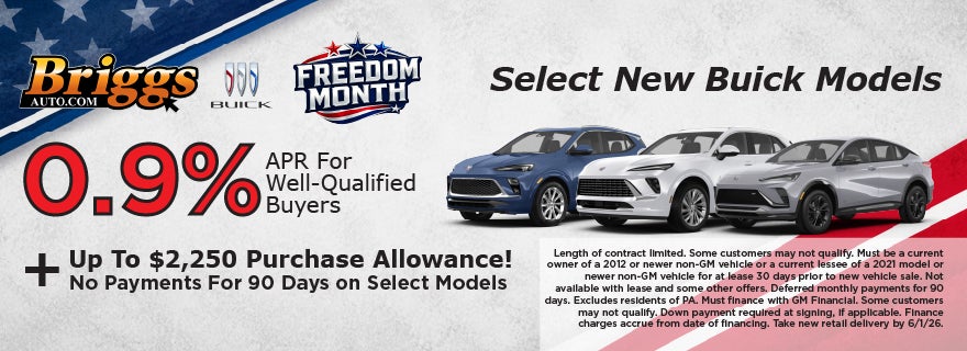 New Buick Models