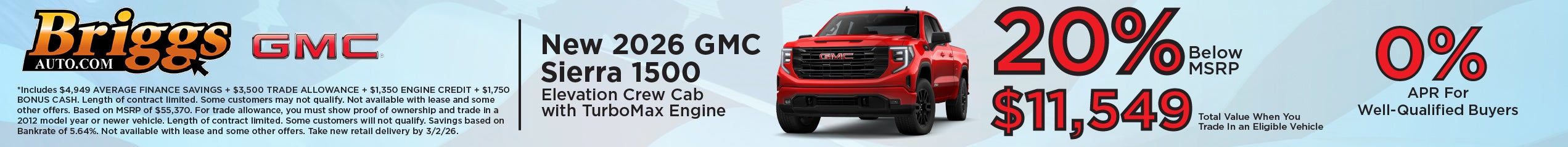 New 2026 GMC Sierra 1500