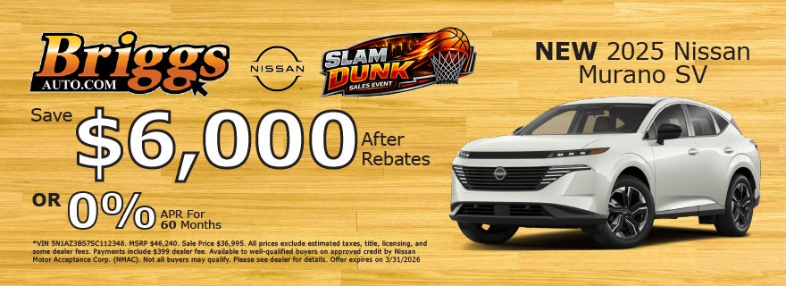 New 2025 Nissan Murano SV